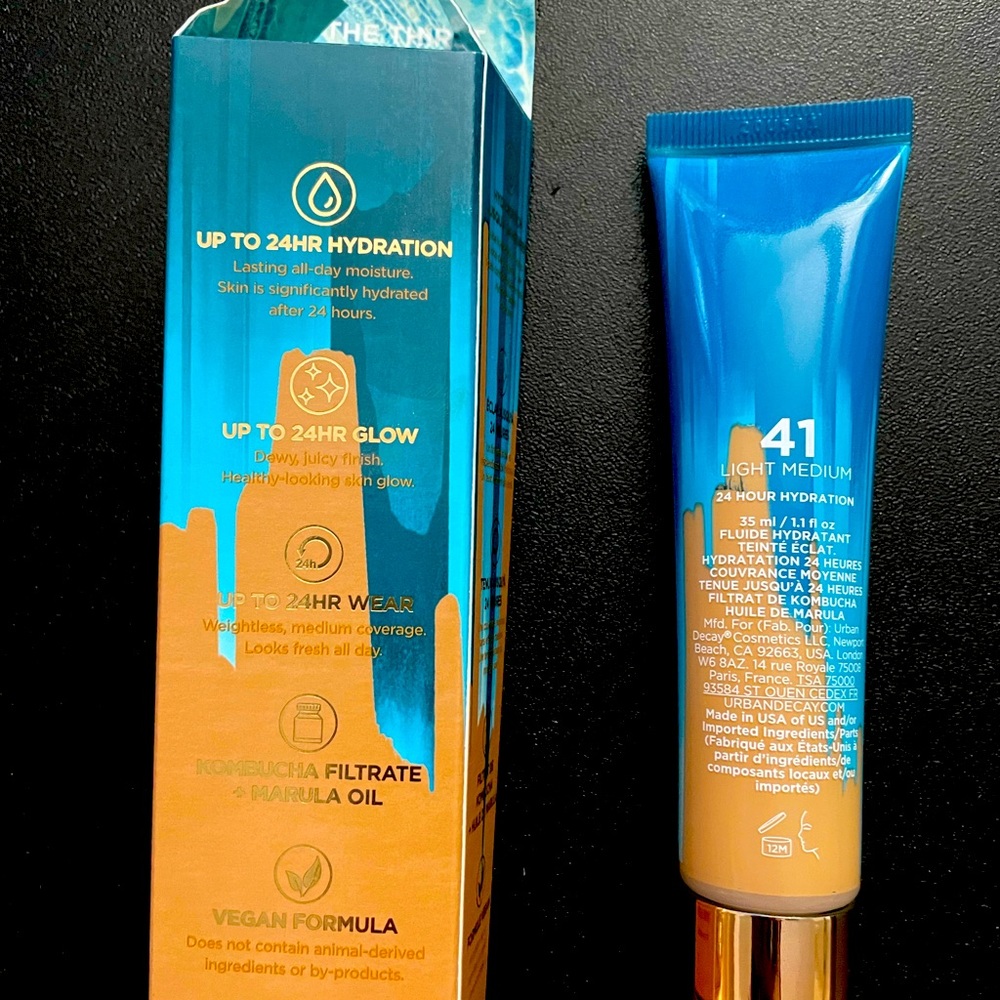 Urban Decay Hydro Maniac Tinted Glow Hydrator. Shade 41. Used once.